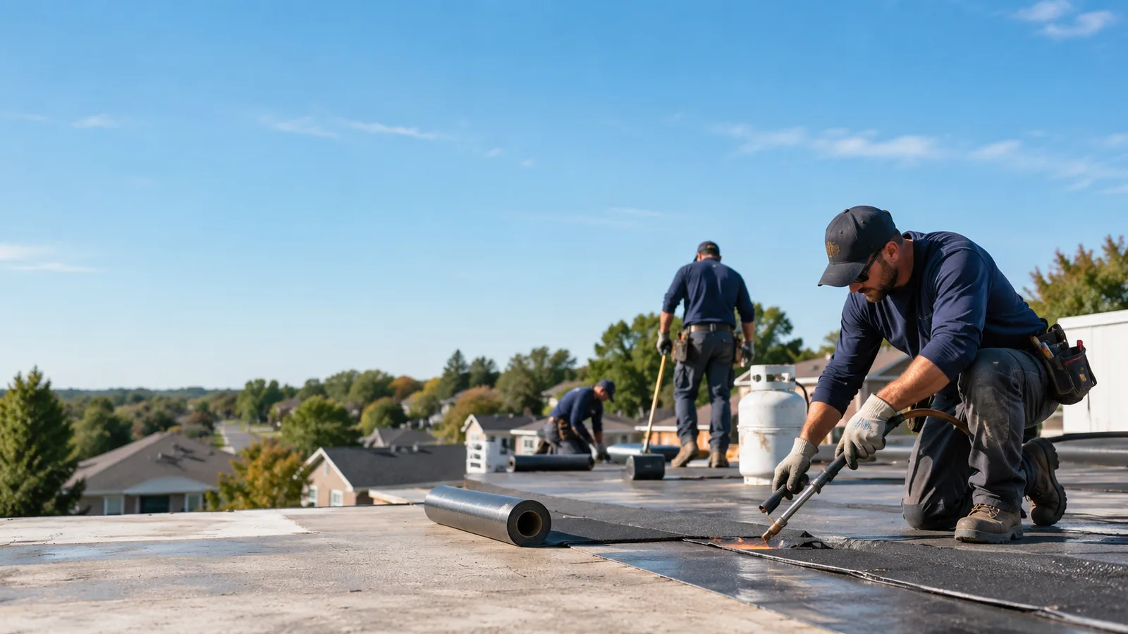 Flat Roof Leak Repair providers in Lopeno, TX